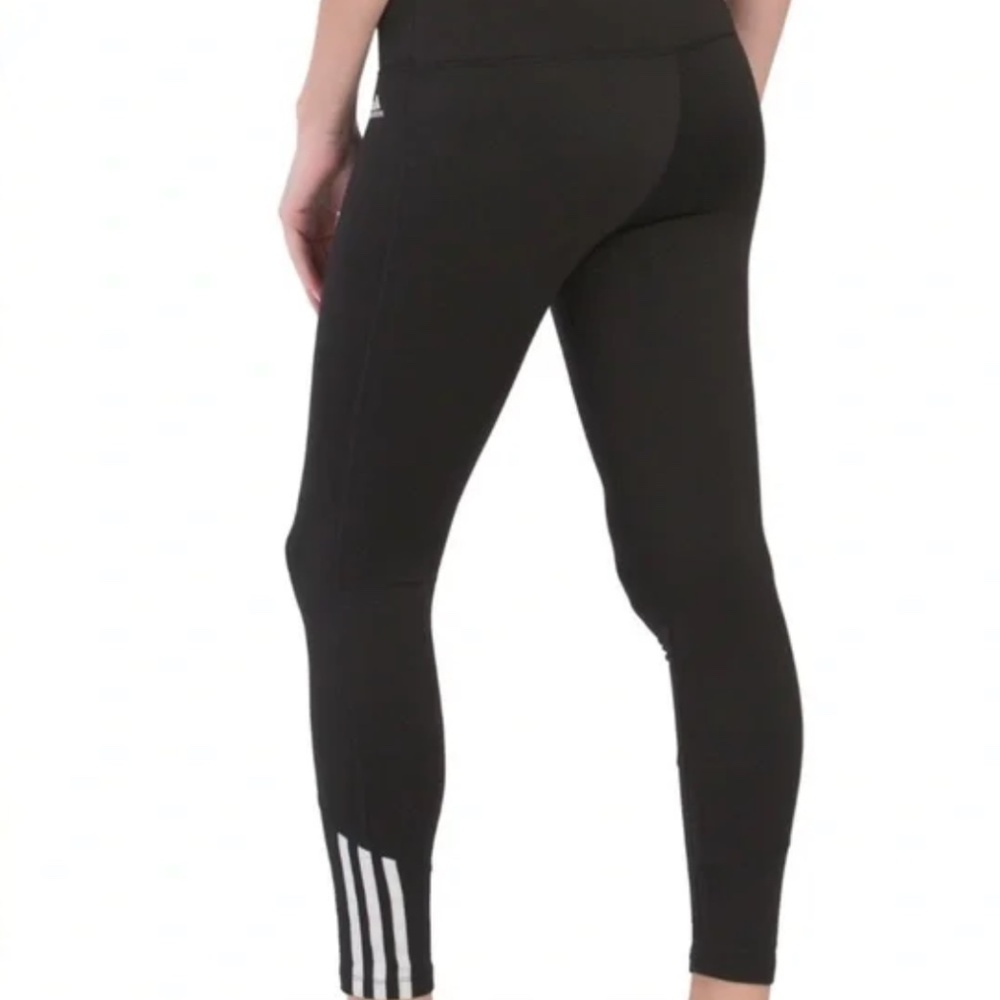 NWOT Women's Adidas Golf 3 Stripes Fleece Lined Leggings Size: M